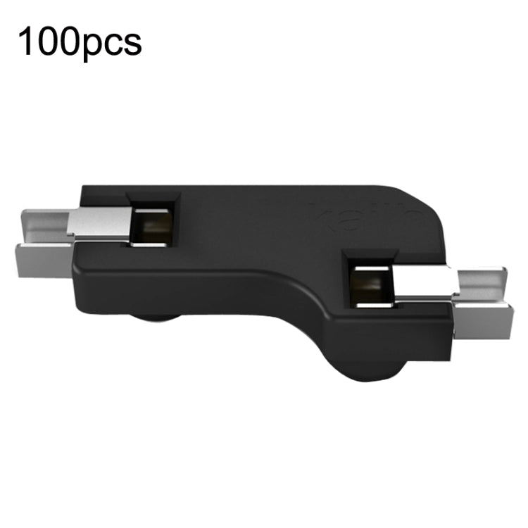 100pcs Corpo dell'albero della tastiera meccanica Base hot swap Connettore del sedile dell'albero modificato 100pcs Corpo dell'albero della tastiera meccanica Base hot swap Connettore del sedile dell'albero modificato